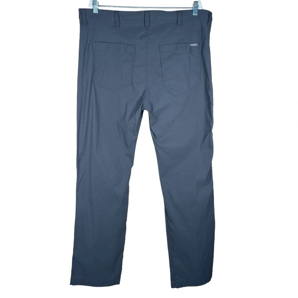 Eddie Bauer Men’s Tech Pant Golf Casual Dark Gray Nylon Blend 40 X 32 - Picture 7 of 13